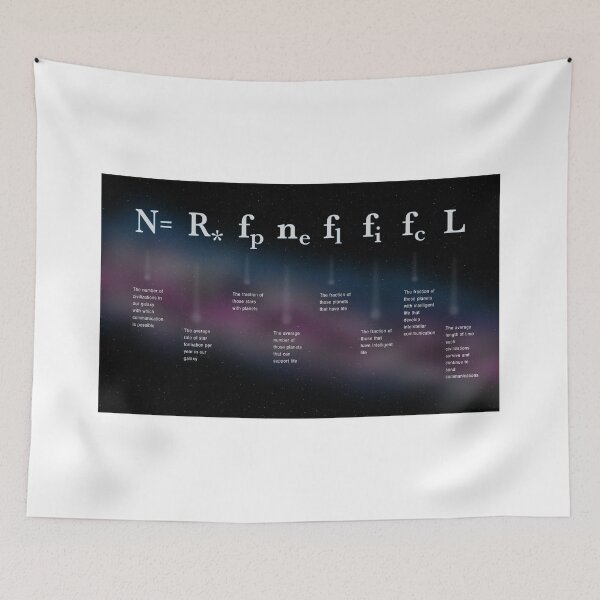 Item preview, The Drake Equation designed and sold by ScienceSource.
