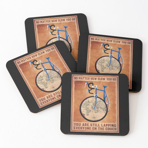 Item preview, Cycling Bicycle Vintage No Matter How Slow You Go designed and sold by flairzieskem.
