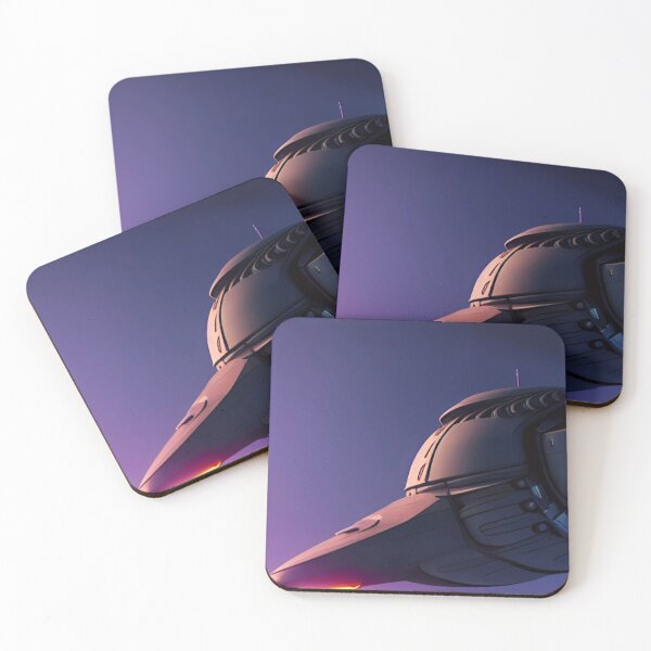 Item preview, COMIC STYLE PURPLE SPACESHIP designed and sold by sailorsam1805.