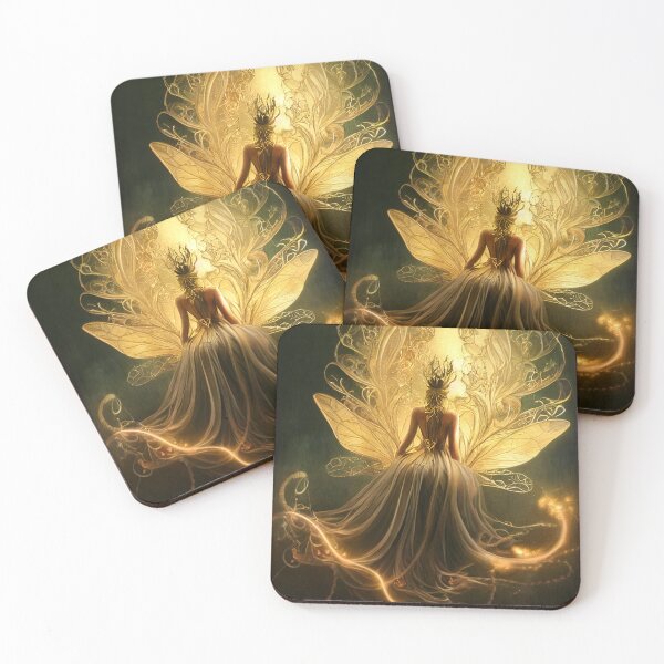 Item preview, Faerie of The Golden Realm designed and sold by fairytailsaiart.