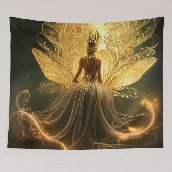 Item preview, Faerie of The Golden Realm designed and sold by fairytailsaiart.