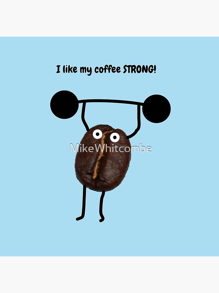 Thumbnail 2 of 2, Tote Bag, I like my coffee STRONG! designed and sold by MikeWhitcombe.