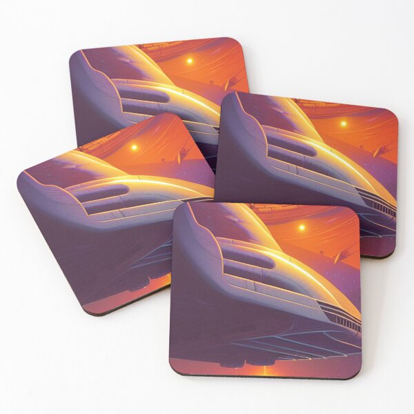 Item preview, LILAC SPACESHIP LANDING designed and sold by sailorsam1805.