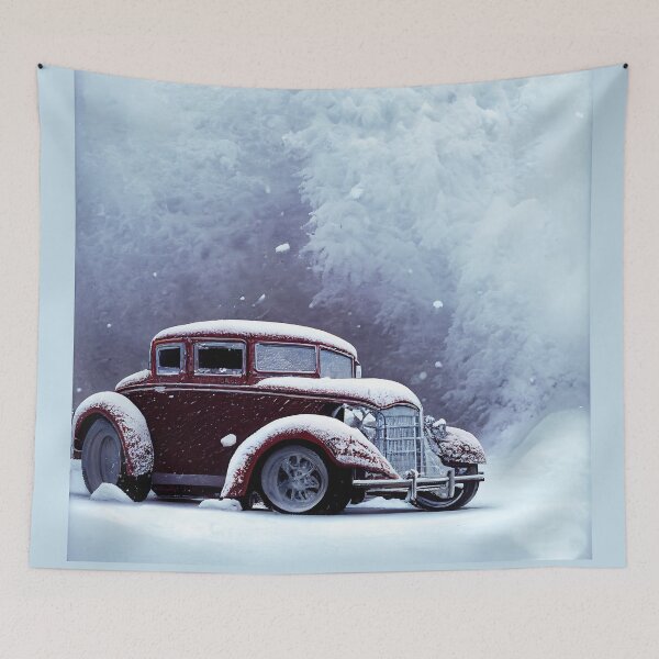 Item preview, Winter Hot Rod, a perfect gift for all American Hot Rod fans #1 designed and sold by RodZnRoll.