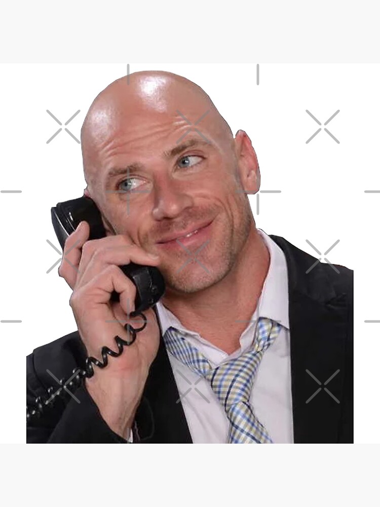 Johnny Sins Office Worker Call Smirk - Funny Johnny Sins Office Worker Call Smirk - Funny