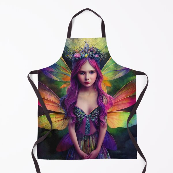 Item preview, Faerie With Rainbow Wings designed and sold by fairytailsaiart.