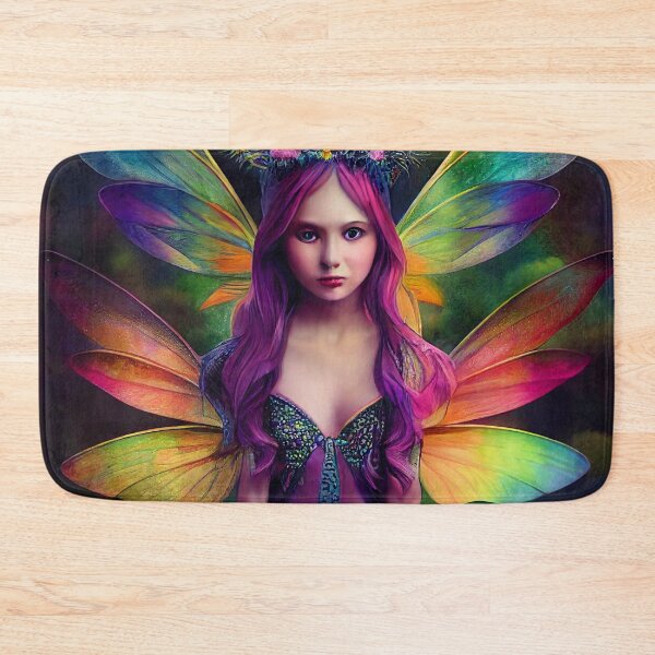 Item preview, Faerie With Rainbow Wings designed and sold by fairytailsaiart.