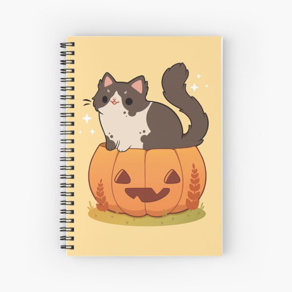 Item preview, Pumpkin tuxedo cat designed and sold by Rihnlin.