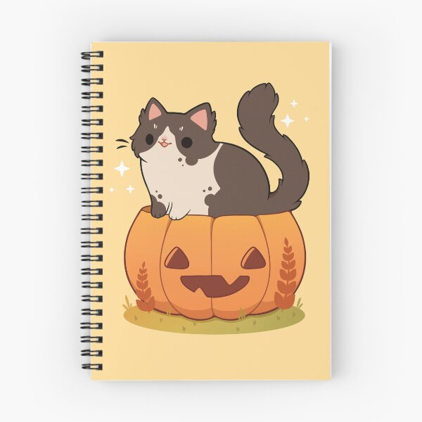 Item preview, Pumpkin tuxedo cat designed and sold by Rihnlin.