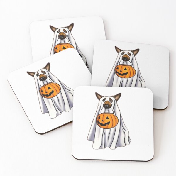 Item preview, Halloween dog holding pumpkin  designed and sold by Youranimedealer.