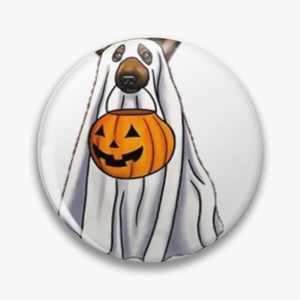 Item preview, Halloween dog holding pumpkin  designed and sold by Youranimedealer.
