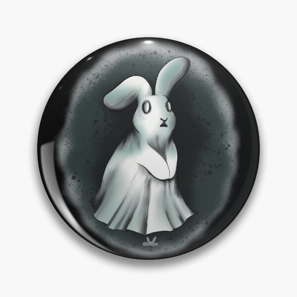 Item preview, ghost rabbit designed and sold by LesLapins.