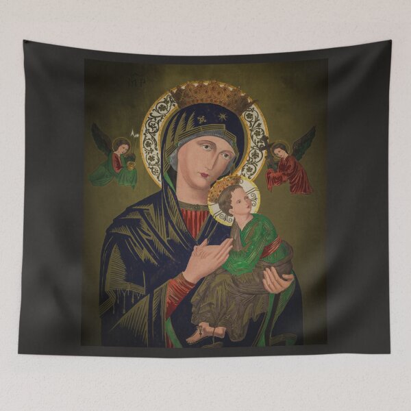 Item preview, Our Lady of Perpetual Help designed and sold by lobodelnoir.