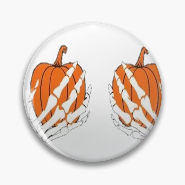 Item preview, Skeleton holding boobs pumpkin  designed and sold by Youranimedealer.