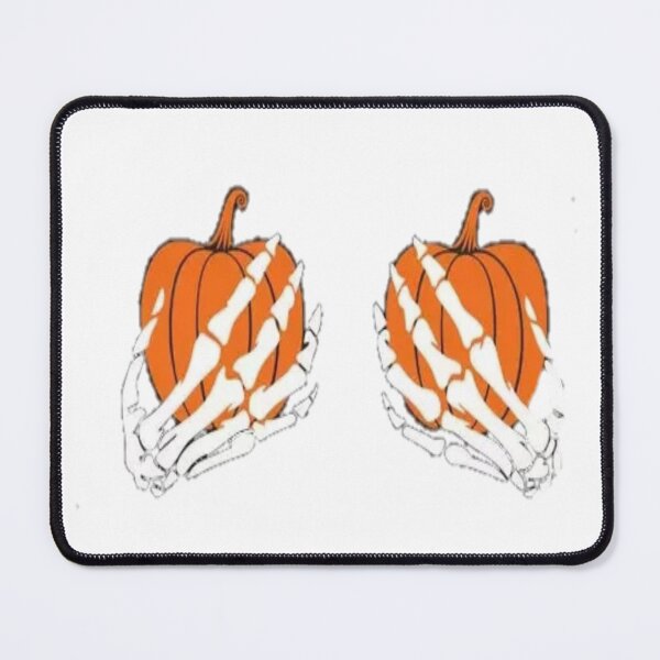 Item preview, Skeleton holding boobs pumpkin  designed and sold by Youranimedealer.