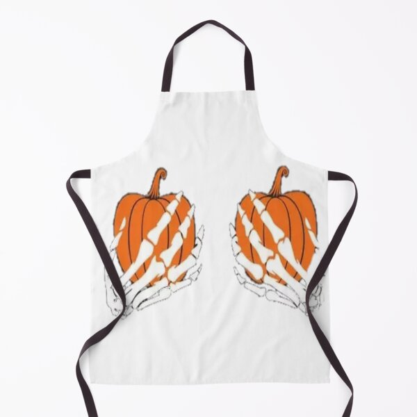 Item preview, Skeleton holding boobs pumpkin designed and sold by Youranimedealer.
