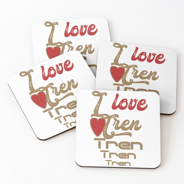 Item preview, I love tren, I heart tren,  designed and sold by Chakilogy.