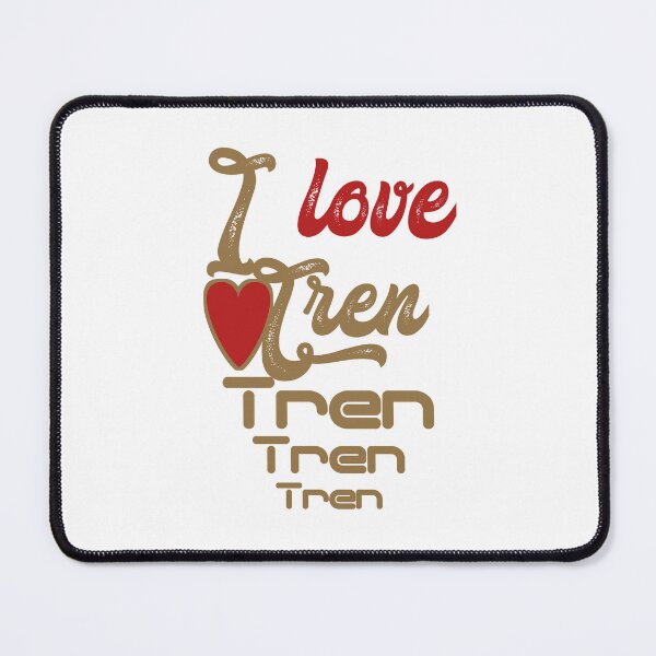 Item preview, I love tren, I heart tren,  designed and sold by Chakilogy.