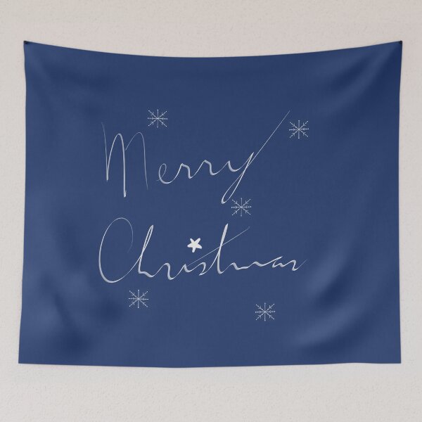 Item preview, Merry Christmas with Snowflakes designed and sold by designs-by-ann.