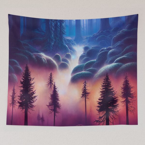 Item preview, Mystical Forest of The Elves designed and sold by fairytailsaiart.