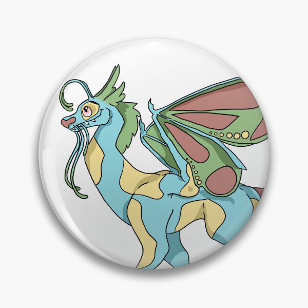 Aperçu de l'œuvre Félix le Dragon Papillon créée et vendue par Claire Doodles.