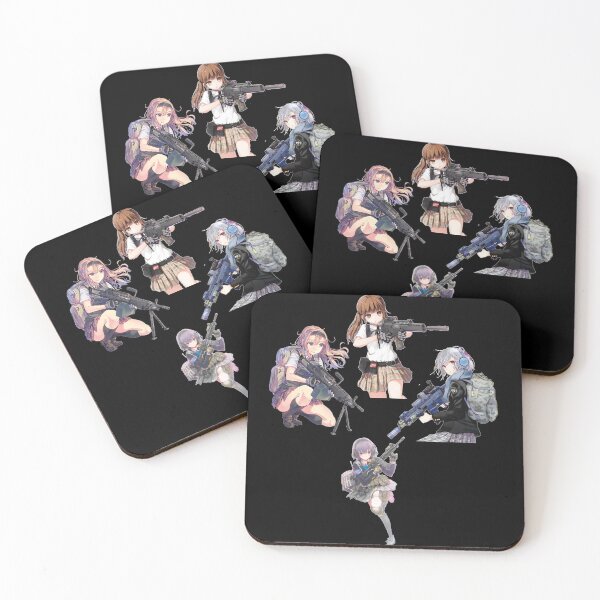 Item preview, unisex - anime girl with gun designed and sold by teeshops.