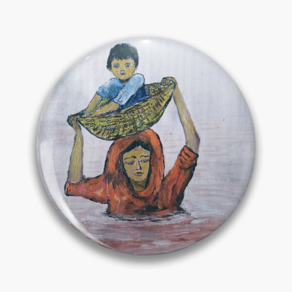 Item preview, Rural Bangladesh flood season mother and child designed and sold by Jan19.