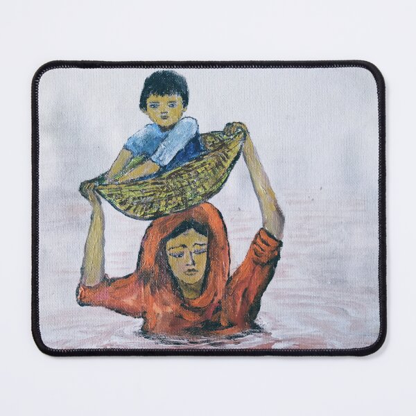 Item preview, Rural Bangladesh flood season mother and child designed and sold by Jan19.