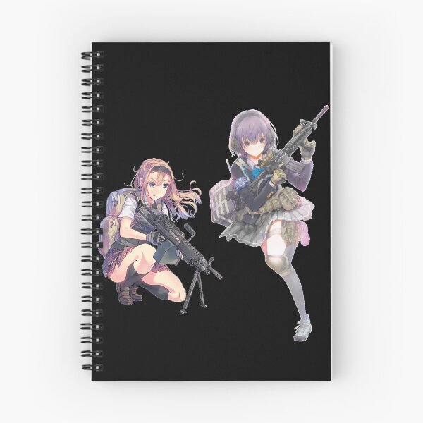 Item preview, anime girl with gun - unisex designed and sold by teeshops.