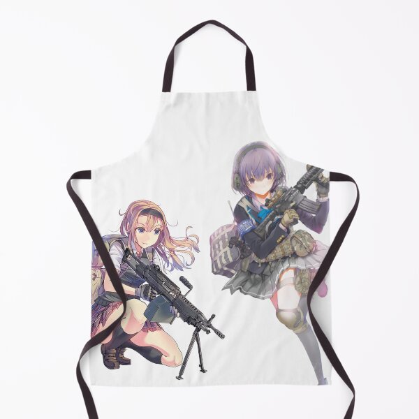 Item preview, anime girl with gun - unisex designed and sold by teeshops.