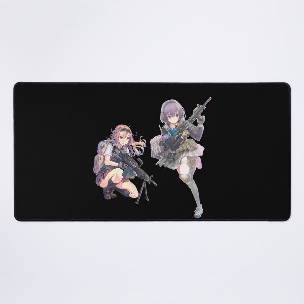 Item preview, anime girl with gun - unisex designed and sold by teeshops.