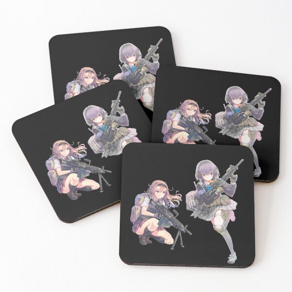 Item preview, anime girl with gun - unisex designed and sold by teeshops.