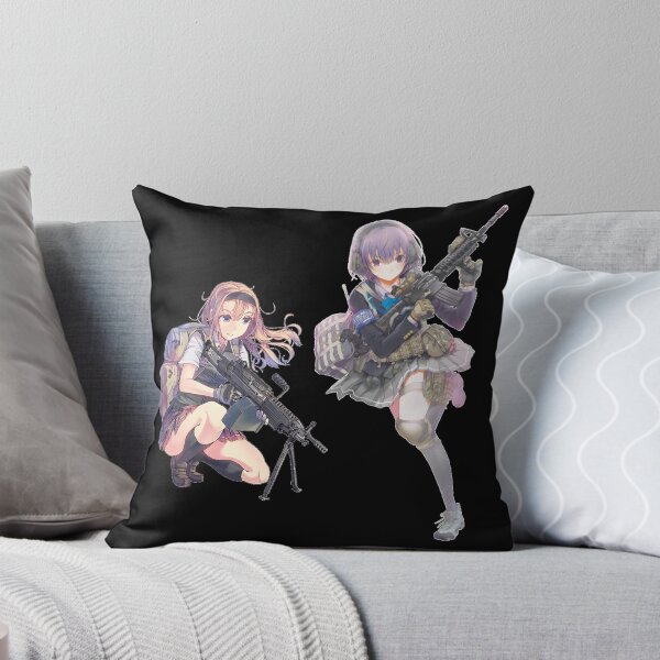 Item preview, anime girl with gun - unisex designed and sold by teeshops.