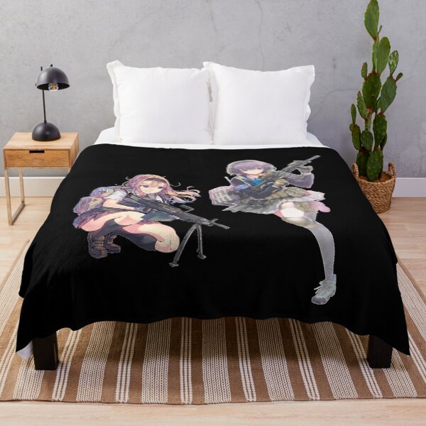 Item preview, anime girl with gun - unisex designed and sold by teeshops.