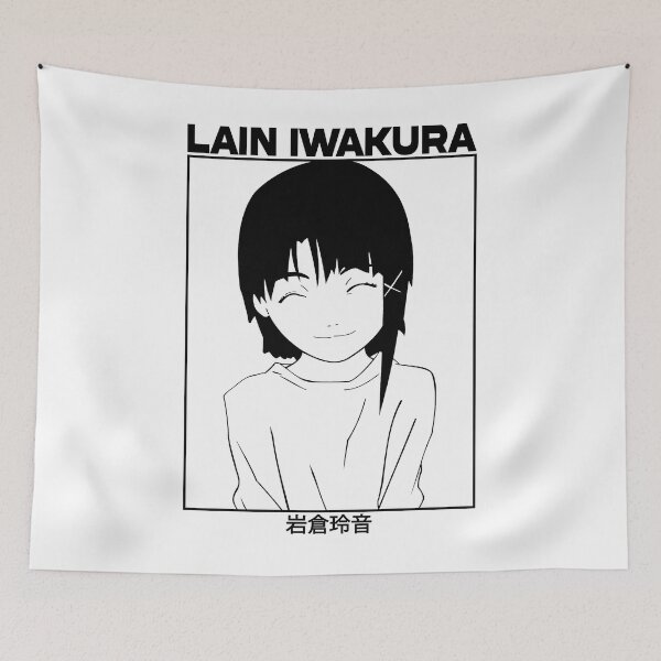 Item preview, Lain Iwakura Serial Experiments Lain - Science Fiction Anime - Anime 90s designed and sold by TheBestArt2022.