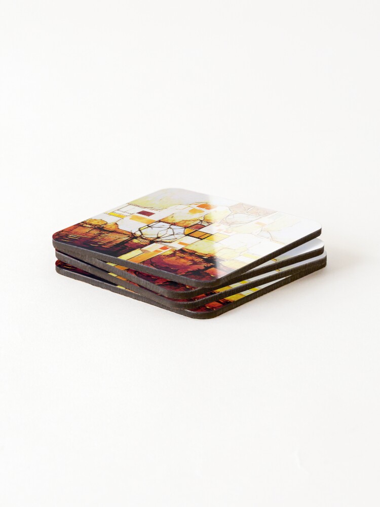 Thumbnail 4 of 5, Coasters (Set of 4), Geoshaper designed and sold by TiltedCode.