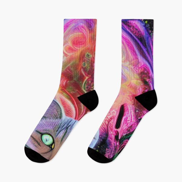 Item preview, Psychedelic Cat designed and sold by TOPTRXXX.