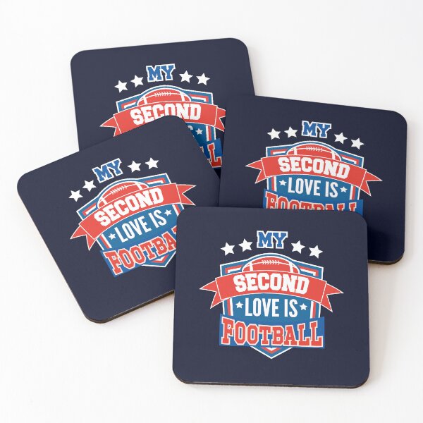 Item preview, my second love is football retro vintage college design designed and sold by BeCoolArt.
