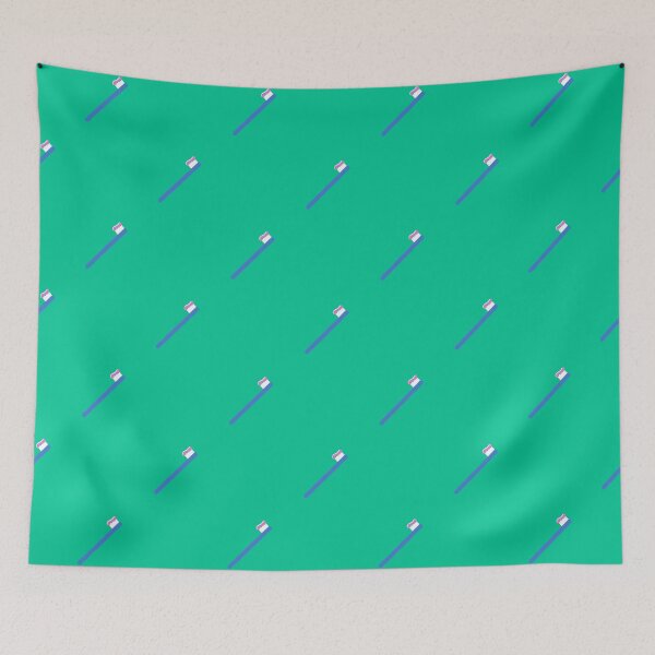 Item preview, Small toothbrush pattern (Small & Diagonal version) designed and sold by LemonCreamyyyy.