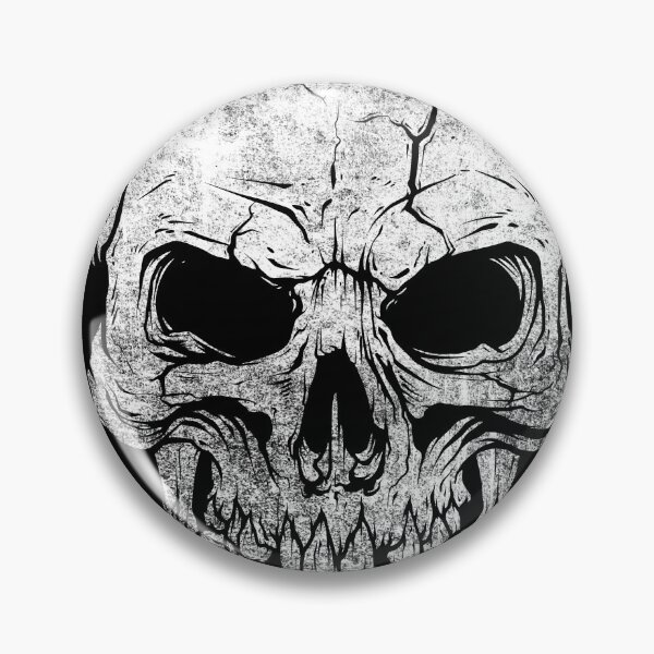 Item preview, Large Skull Vintage Retro Distressed Halloween designed and sold by SpookshowDesign.