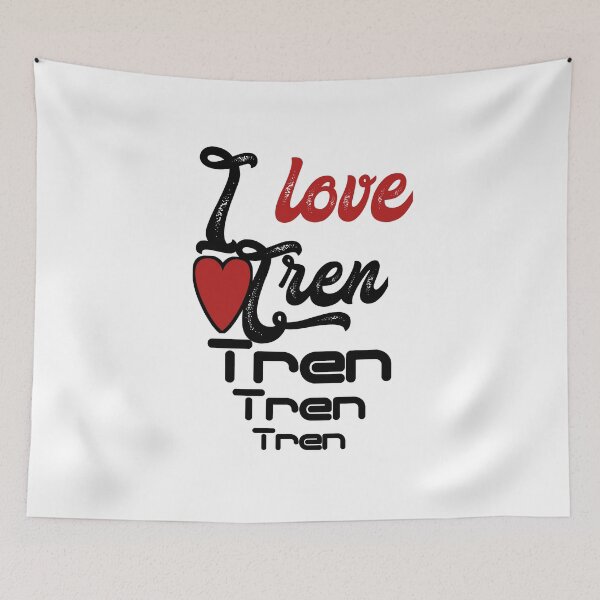 Item preview, I llove tren, I heart tren,V333.  designed and sold by Chakilogy.