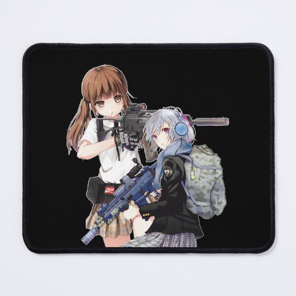Item preview, unisex - anime girl with gun designed and sold by teeshops.