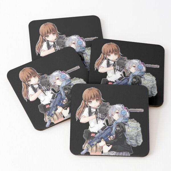 Item preview, unisex - anime girl with gun designed and sold by teeshops.