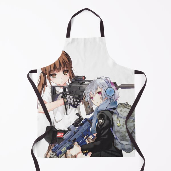 Item preview, unisex - anime girl with gun designed and sold by teeshops.