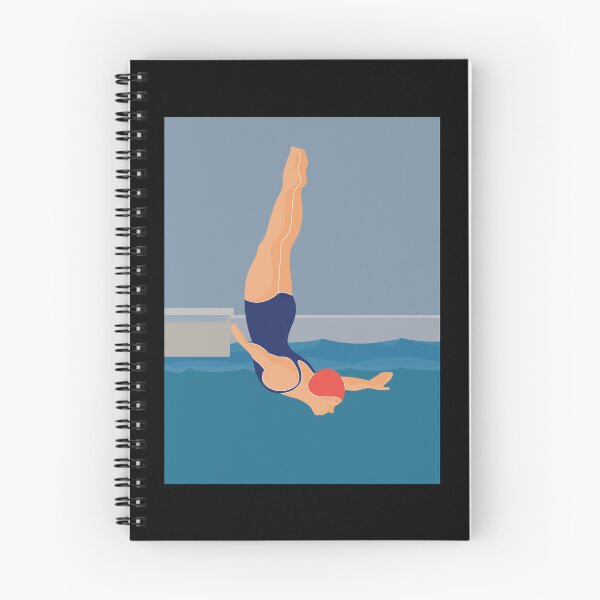 Item preview, Diving Lady Pool Swimming designed and sold by vertzzeh1.