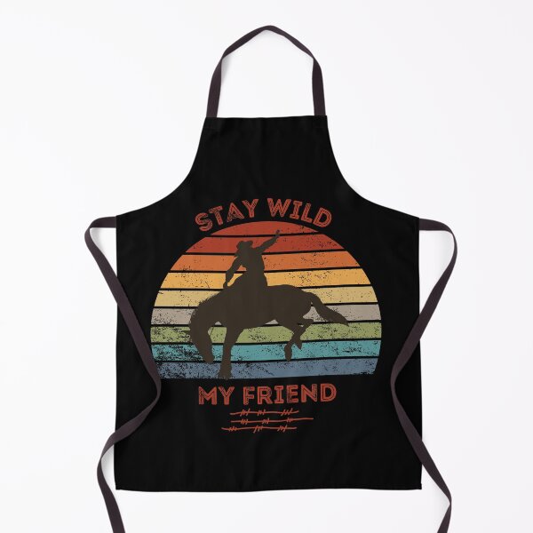 Item preview, Stay Wild My Friend - Cowboy designed and sold by MtValleyDesign.