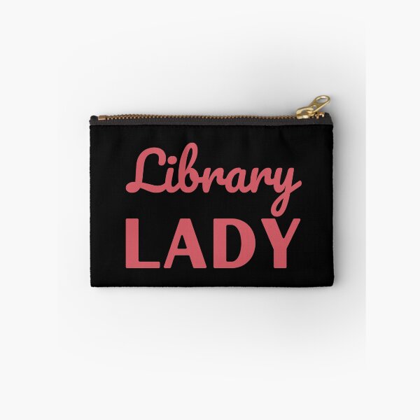 Item preview, Library Lady pink lettering designed and sold by venomouspixie.