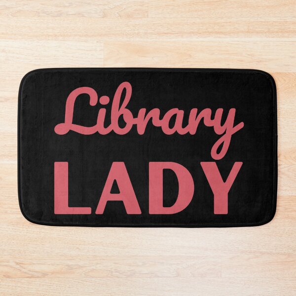 Item preview, Library Lady pink lettering designed and sold by venomouspixie.