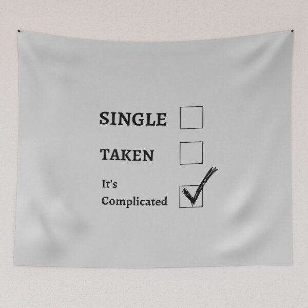 Item preview, It's Complicated, check mark design designed and sold by Ace-Illusionist.