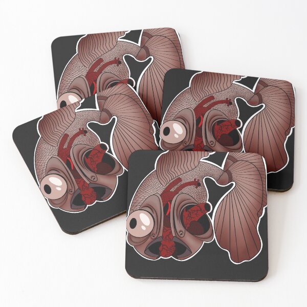 Item preview, Japanese fish horror designed and sold by Ilonabortnik.
